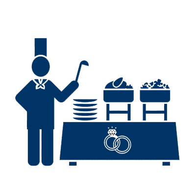 Engagement event caterers