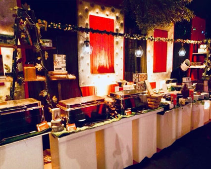 House warming caterers