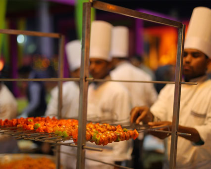 Outdoor catering